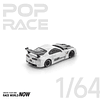 Pop Race 1:64 Top Secret GT300 Supra Silver.