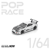 Pop Race 1:64 Top Secret GT300 Supra Silver.
