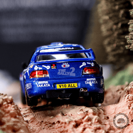 Mini GT 1:64 Subaru Impreza WRC99 #23 2000 Acropolis Rally – Mijo Exclusives