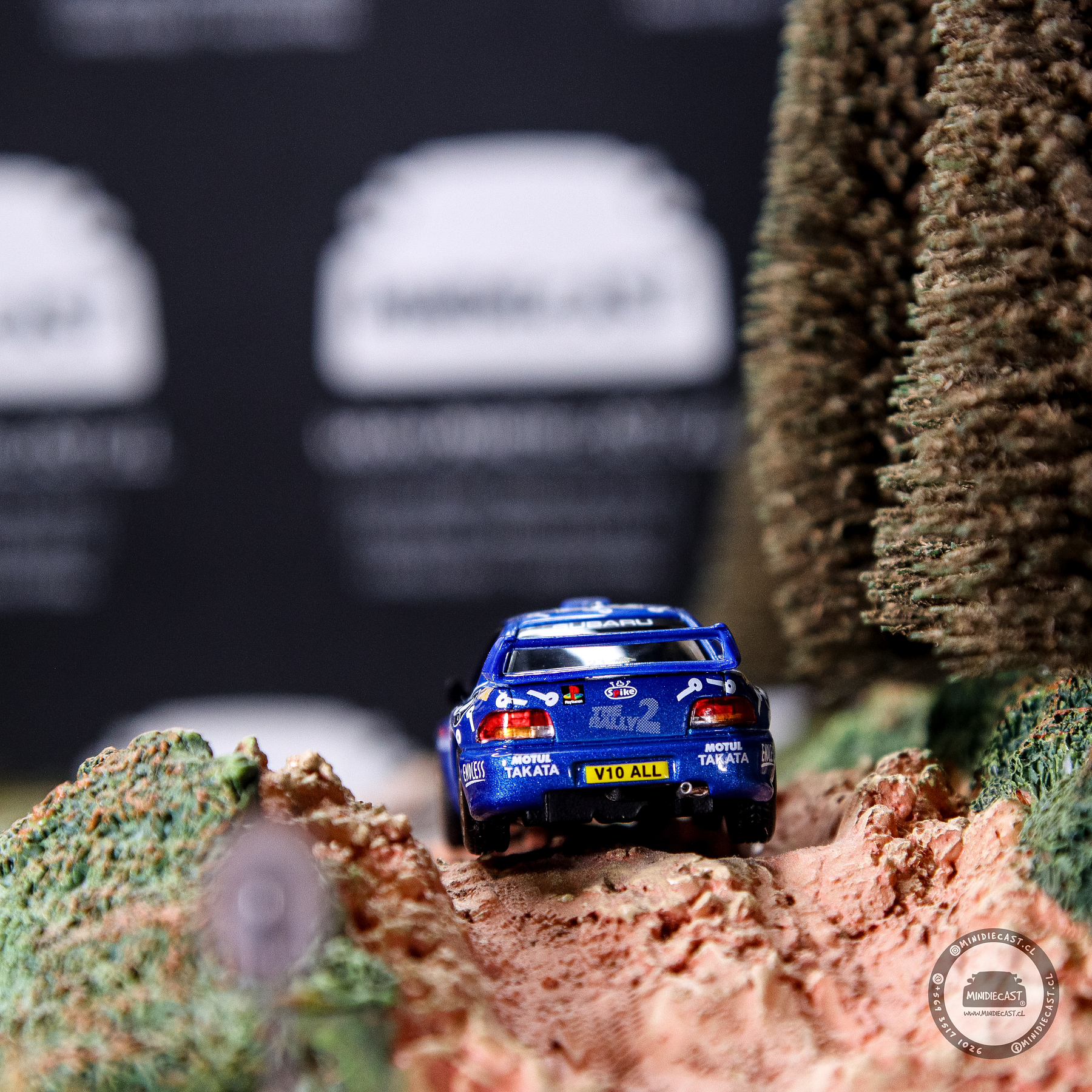 Mini GT 1:64 Subaru Impreza WRC99 #23 2000 Acropolis Rally – Mijo Exclusives