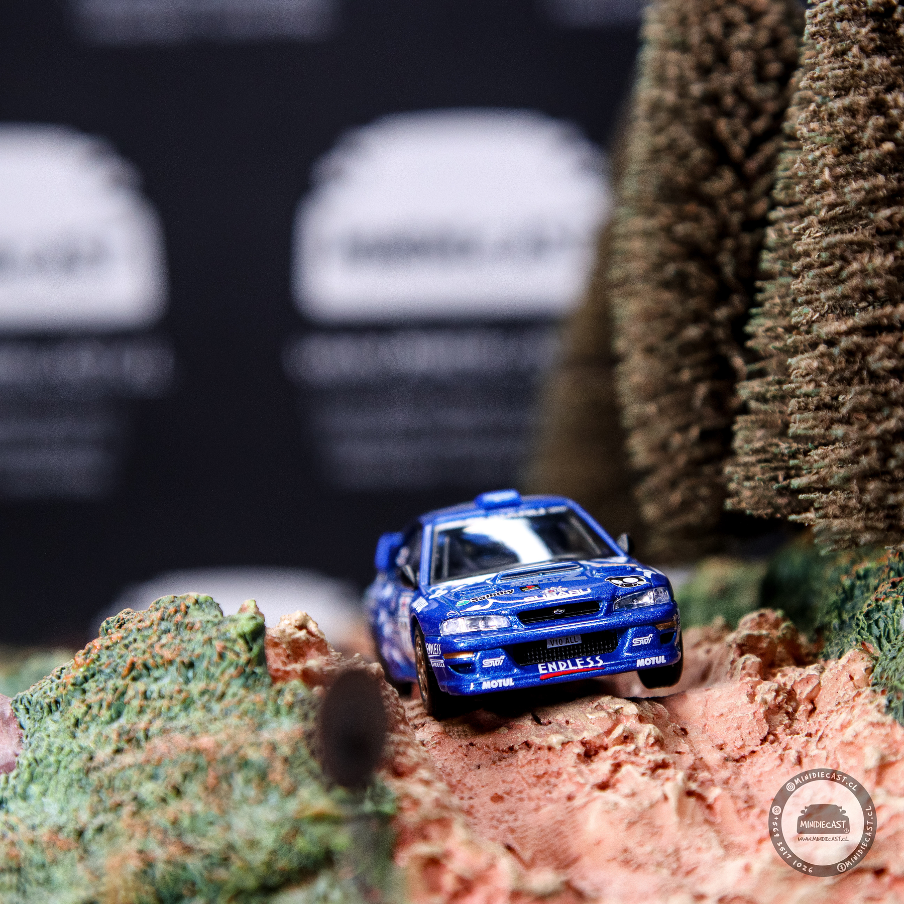 Mini GT 1:64 Subaru Impreza WRC99 #23 2000 Acropolis Rally – Mijo Exclusives