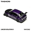 (PREVENTA) Time Micro 1:64 Mitsubishi Lancer Evolution IX Metal Purple Open-Top
