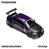 (PREVENTA) Time Micro 1:64 Mitsubishi Lancer Evolution IX Metal Purple Open-Top