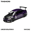 (PREVENTA) Time Micro 1:64 Mitsubishi Lancer Evolution IX Metal Purple Open-Top