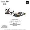 (PREVENTA) Pop Race 1:64 Pagani Zonda R White