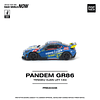 (PREVENTA) Pop Race 1:64 Toyota Pandem GR86 Tengku Djan Ley
