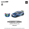 (PREVENTA) Pop Race 1:64 Toyota Pandem GR86 Tengku Djan Ley