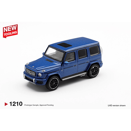 (PREVENTA) Mini GT 1:64 No.1210 Mercedes-AMG G 63 Dark Blue Metallic