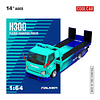 (PREVENTA) Cool Car 1:64 H300 flatbed transport trailer Falken