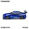 (PREVENTA) Time Micro 1:64 Skyline GTR R34 Blue