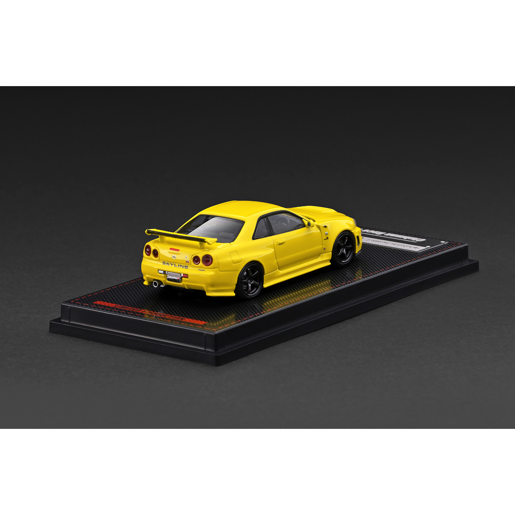 (PREVENTA) Ignition Model 1:64 Nissan Skyline GT-R (BNR34) NISMO Customized Yellow Metallic