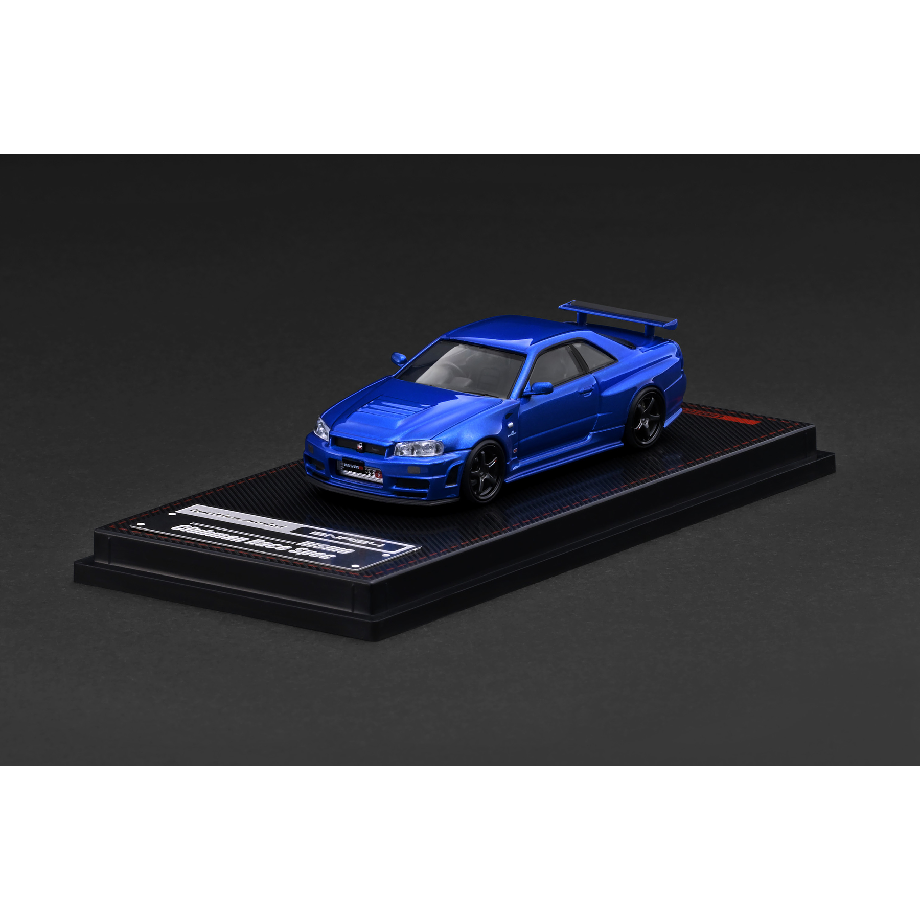 (PREVENTA) Ignition Model 1:64 Nissan Skyline GT-R (BNR34) NISMO Customized Blue Metallic