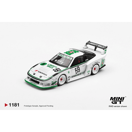 (PREVENTA) Mini GT 1:64 Nissan LB-Silhouette 180SX – White