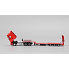 (PREVENTA) Time Micro 1:64 Mercedes-Benz - Flatbed Transport Trailer - Red