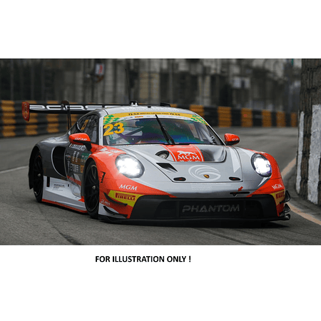 (PREVENTA) SPARK 1:64 Porsche 911 GT3 R (992) No.23 Phantom Global Racing Macau GT Cup - FIA GT World Cup 2025 Dorian BOCCOLACCI