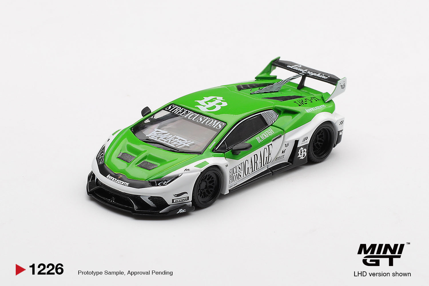 MINI GT LB★WORKS Lamborghini Huracan Mini GT 1:64 LB☆WORKS Lamborghini Huracán GT STREET CUSTOMS
