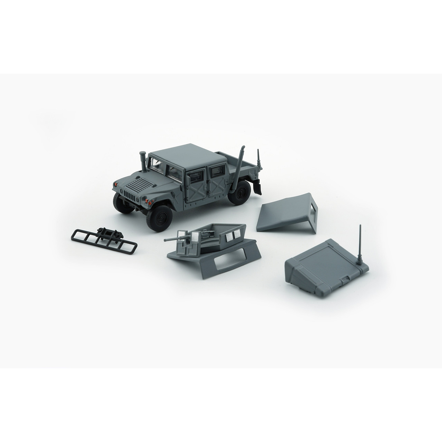 BM Creations 1:64 Humvee CT-4 Matte Dark Grey