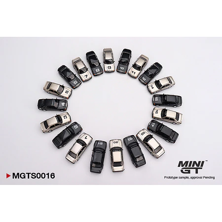 Mini GT 1:64 1984 Nürburgring Race of Champions 20 Cars Set Special Limited Edition 5000 Sets Worldwide.