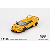 Mini GT 1:64 LB-Silhouette WORKS MURCIELAGO GT Evo – Yellow. 