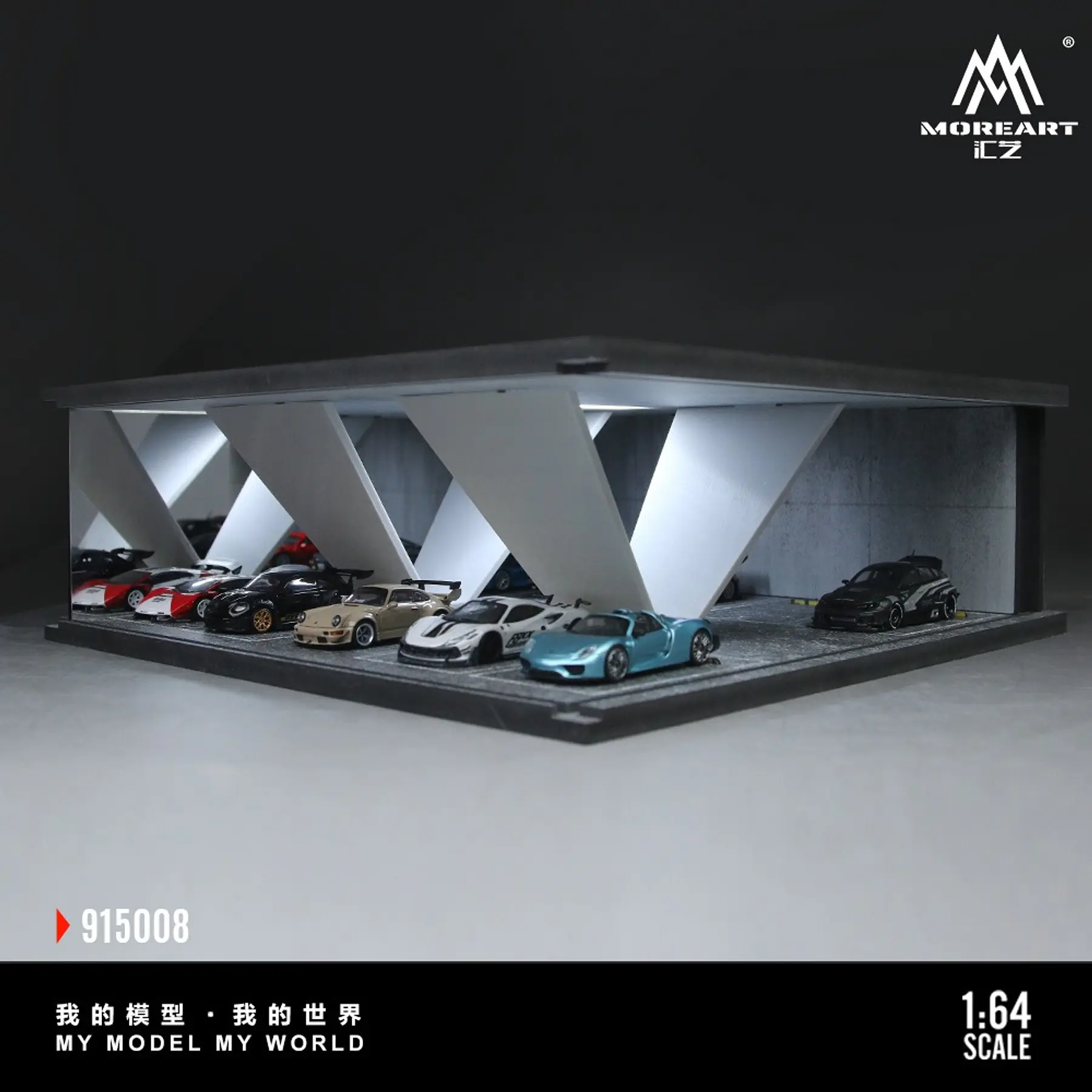 (PREVENTA) MoreArt1:64 Underground Lighted Sports Park Parking