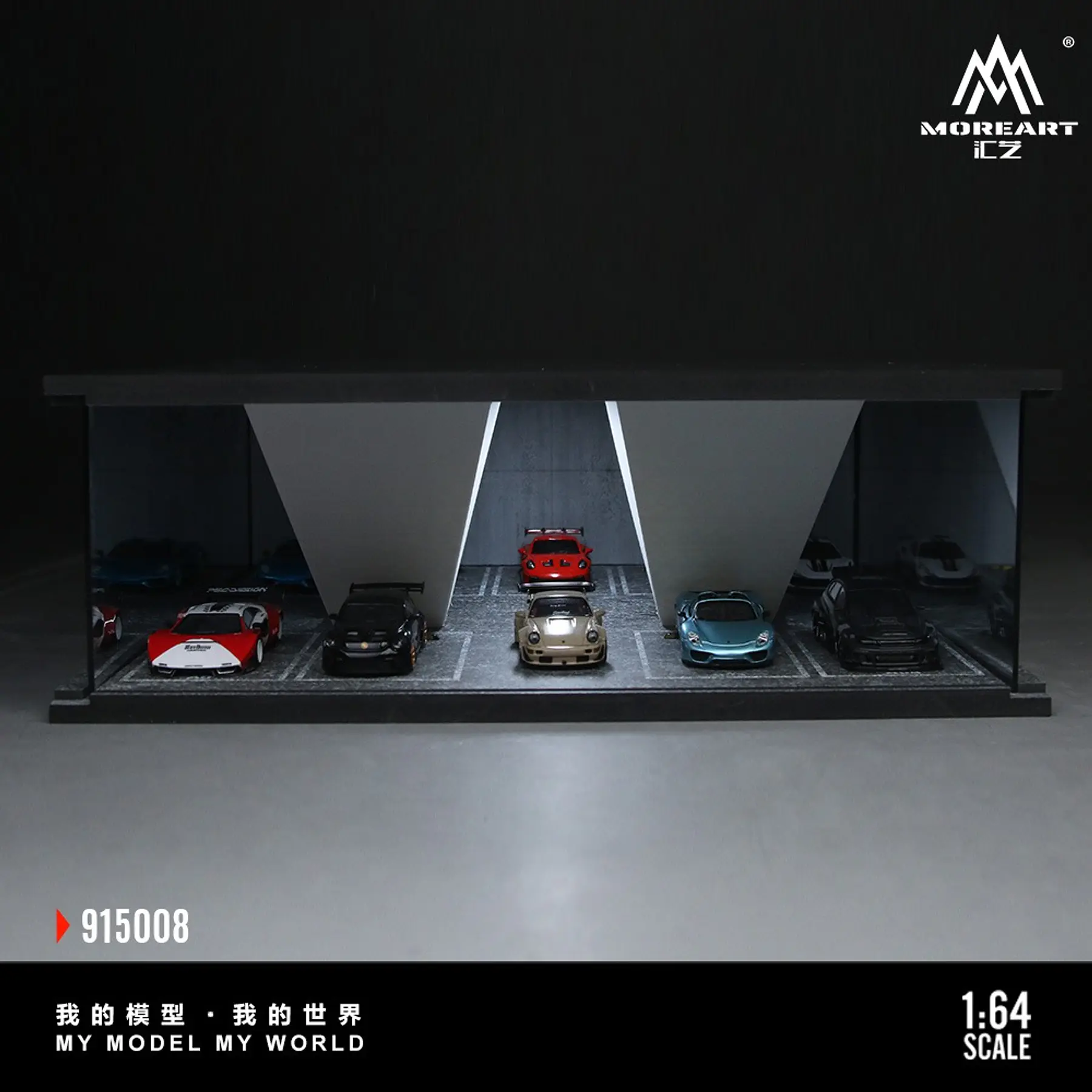 (PREVENTA) MoreArt1:64 Underground Lighted Sports Park Parking