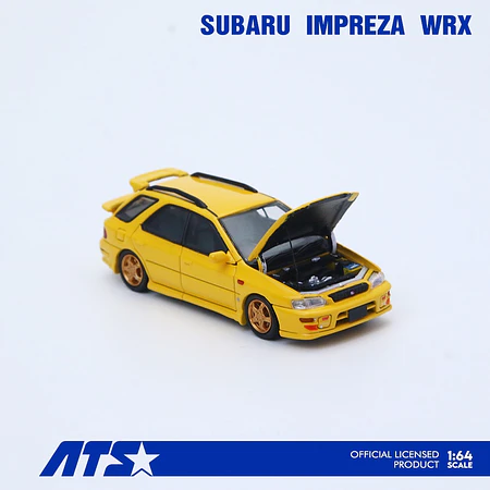ATS 1:64 Subaru Impreza WRX wagon Yellow.