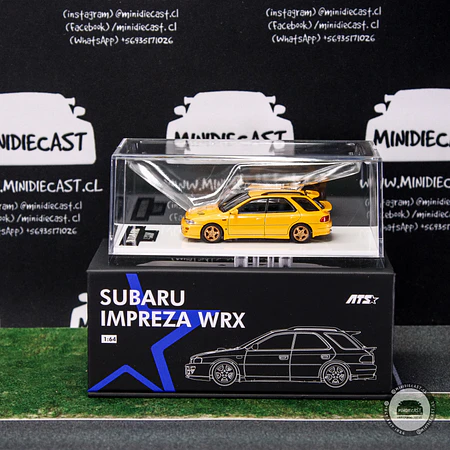 ATS 1:64 Subaru Impreza WRX wagon Yellow.
