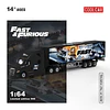 Cool Car 1:64 Freightliner Cascadia Container Truck Fast X Special.