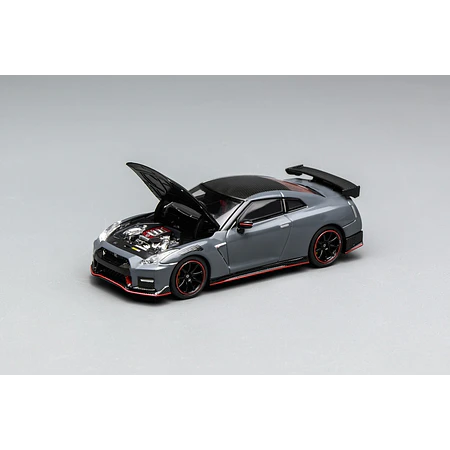 Motorhelix 1:64 Nissan GT-R NISMO (R35) Special Edition 2022 NISMO Stealth Gray