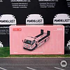 Cool Car 1:64 H300 Flatbed Transport Trailer - Pink Pig