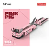 Cool Car 1:64 H300 Flatbed Transport Trailer - Pink Pig