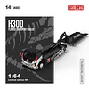 Cool Car 1:64 H300 flatbed transport trailer - Zibo 77 model with Bones.