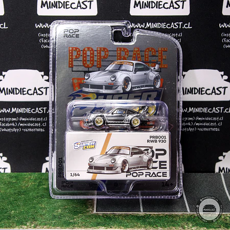 Pop Race 1:64  Las Vegas Super Con 2026 Porsche RWB 930