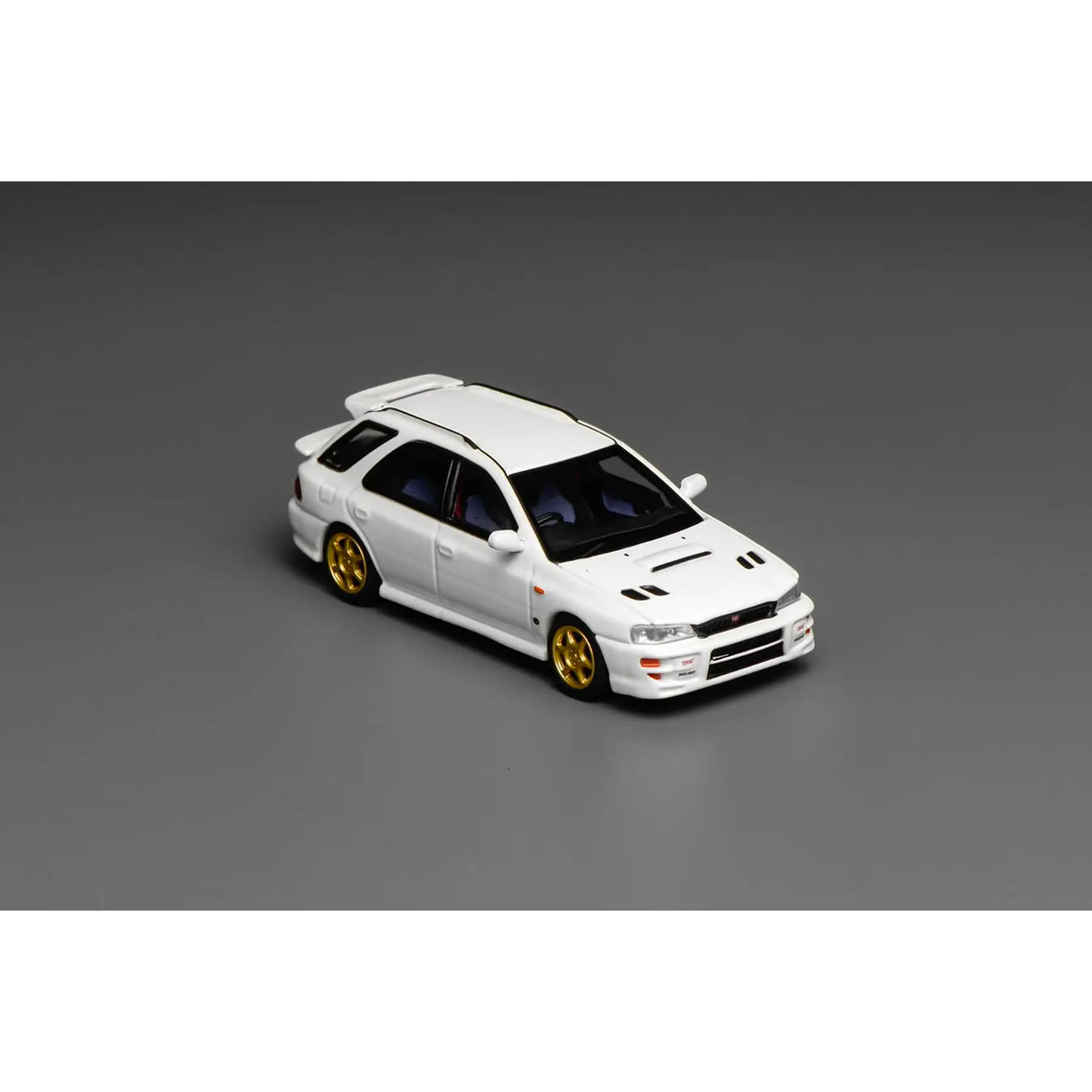 Motorhelix 1:64 Subaru Impreza Wagon WRX STi Version VI (GC8) Pure White