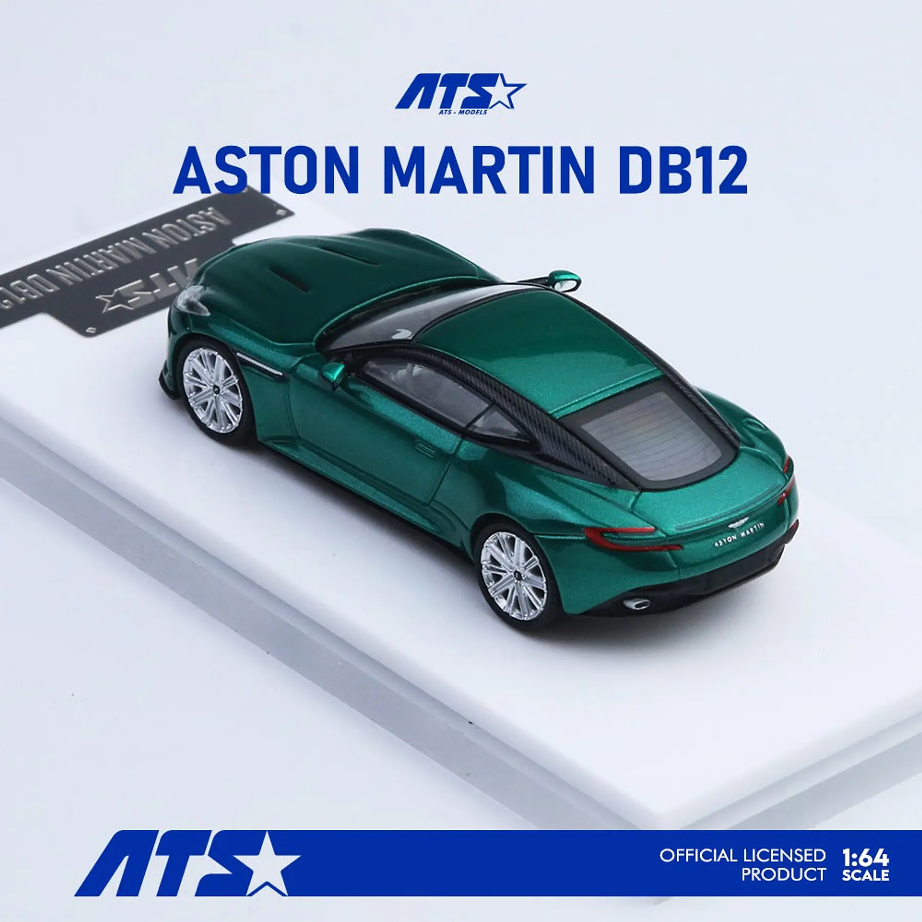 ATS 1:64 Aston Martin DB12 - Metallic Green