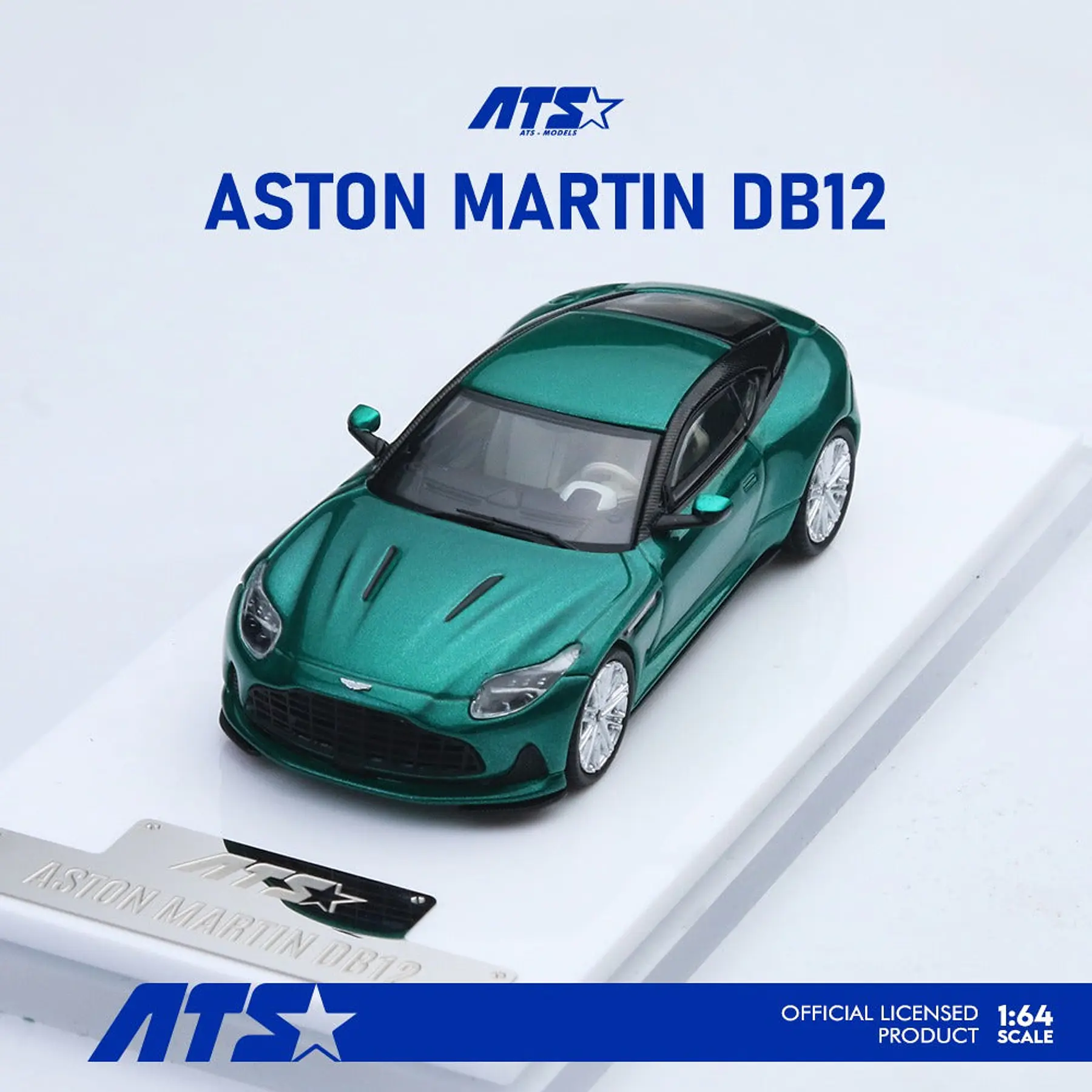 ATS 1:64 Aston Martin DB12 - Metallic Green