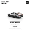 (PREVENTA) Pop Race 1:64 Toyota AE86 RWB white and black