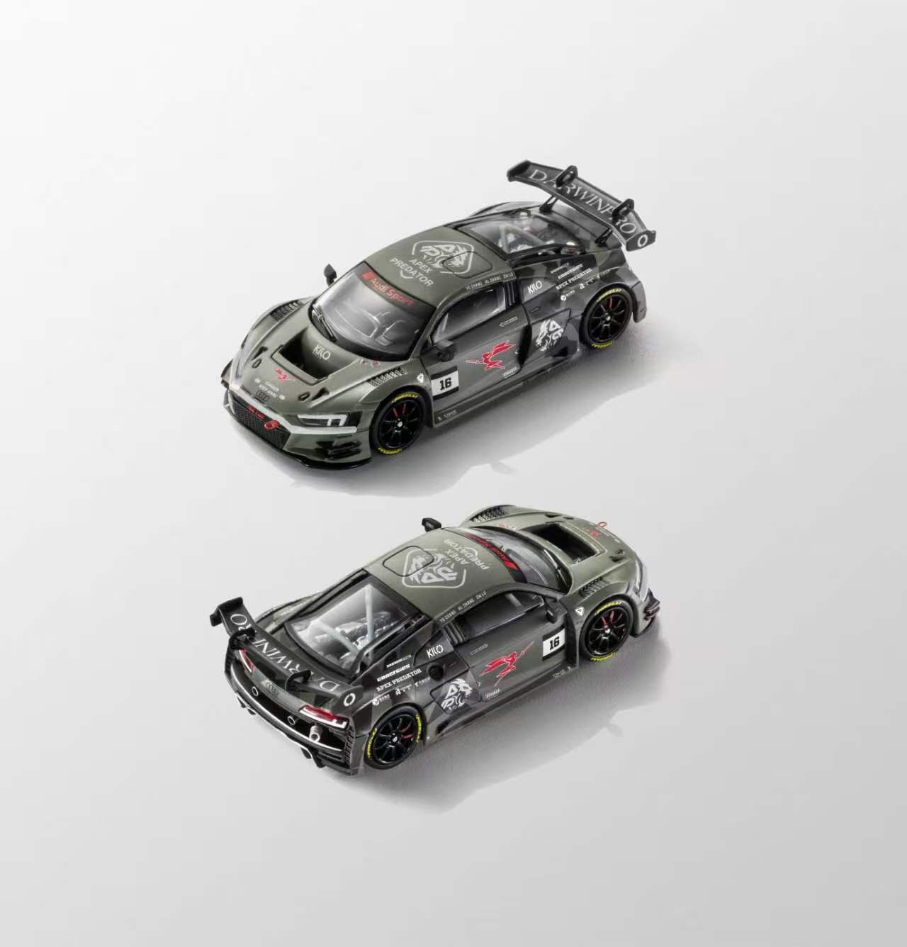 (PREVENTA) Kilo Works x DarwinPRO 1:64 Audi R8 LMS GT3 EVO II