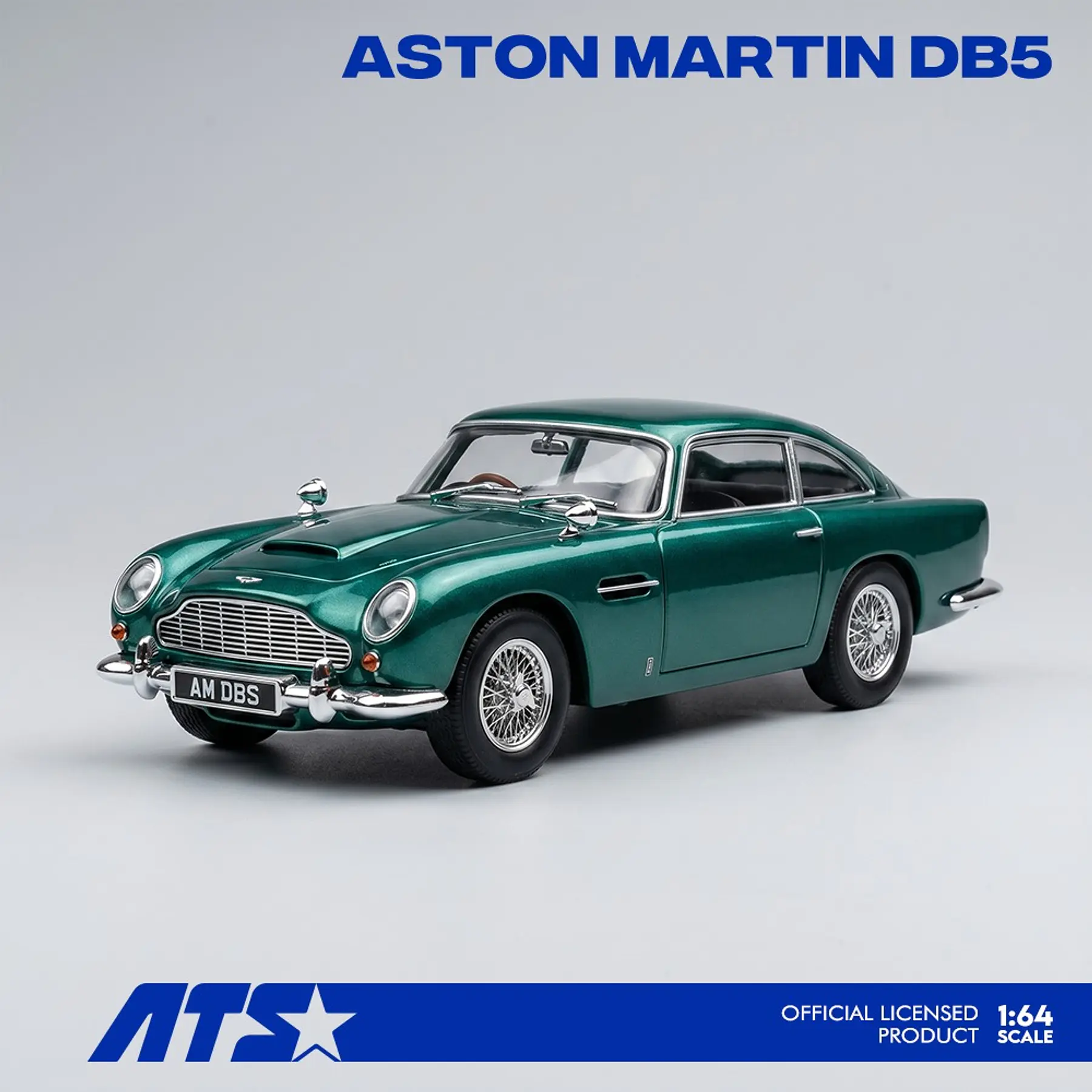 (PREVENTA) ATS 1:64 Aston Martin DB5 - Racing Green 