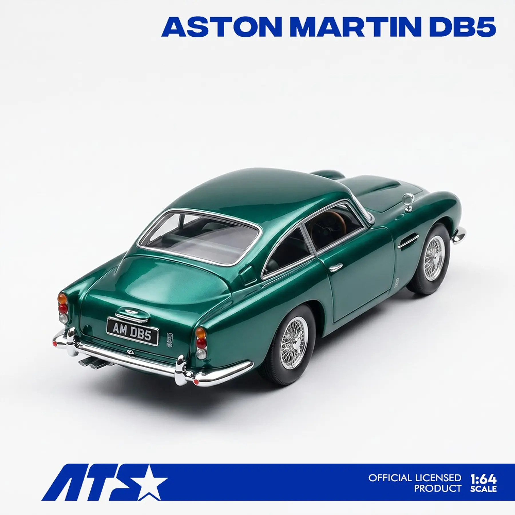 (PREVENTA) ATS 1:64 Aston Martin DB5 - Racing Green 