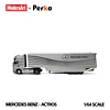 (PREVENTA) Modern Art & Perka 1:64 Mercedes-Benz folding box-type semi-trailer