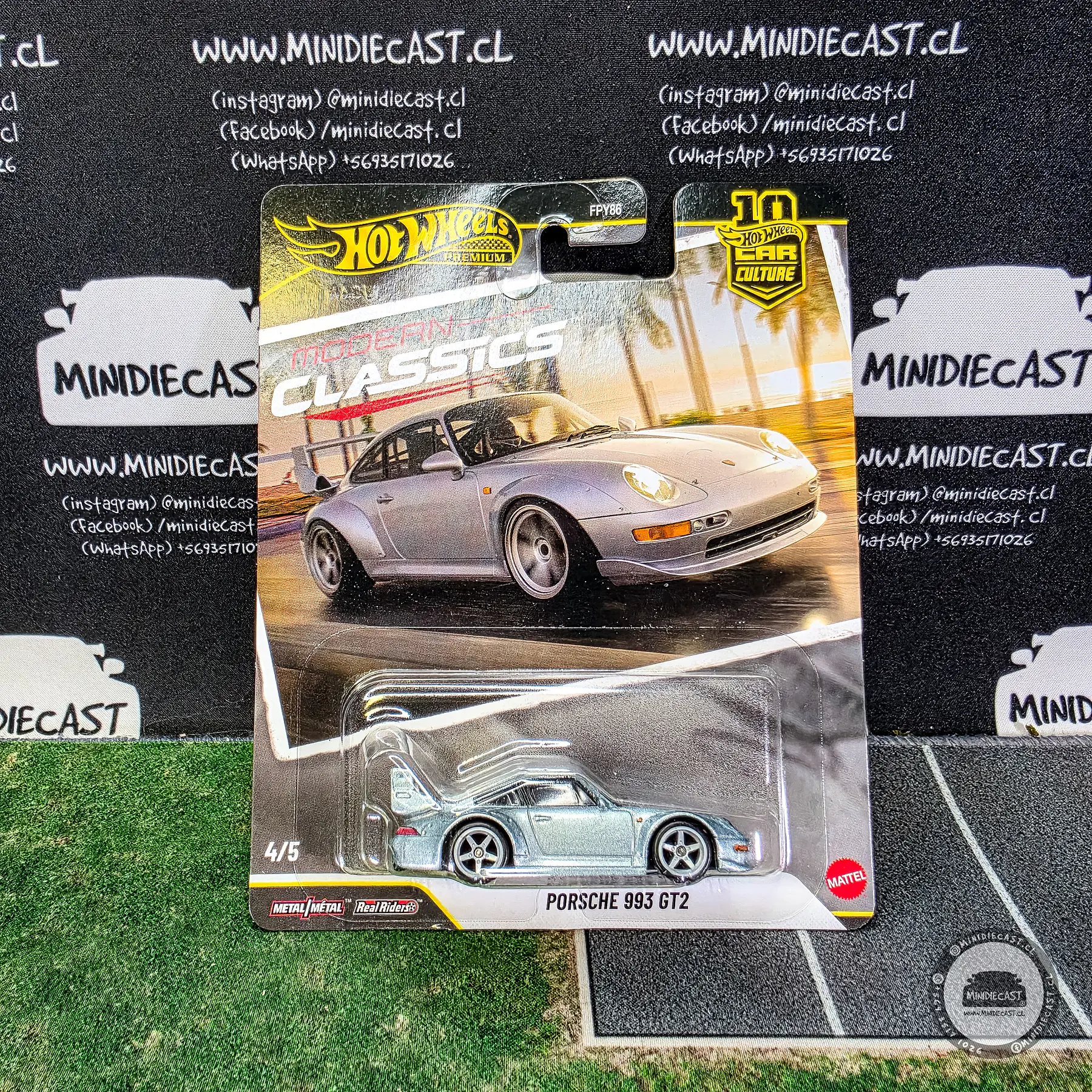 Hot Wheels 1:64 Car Culture 10th Anniversary 2026 S Case – Modern Classics Assortment