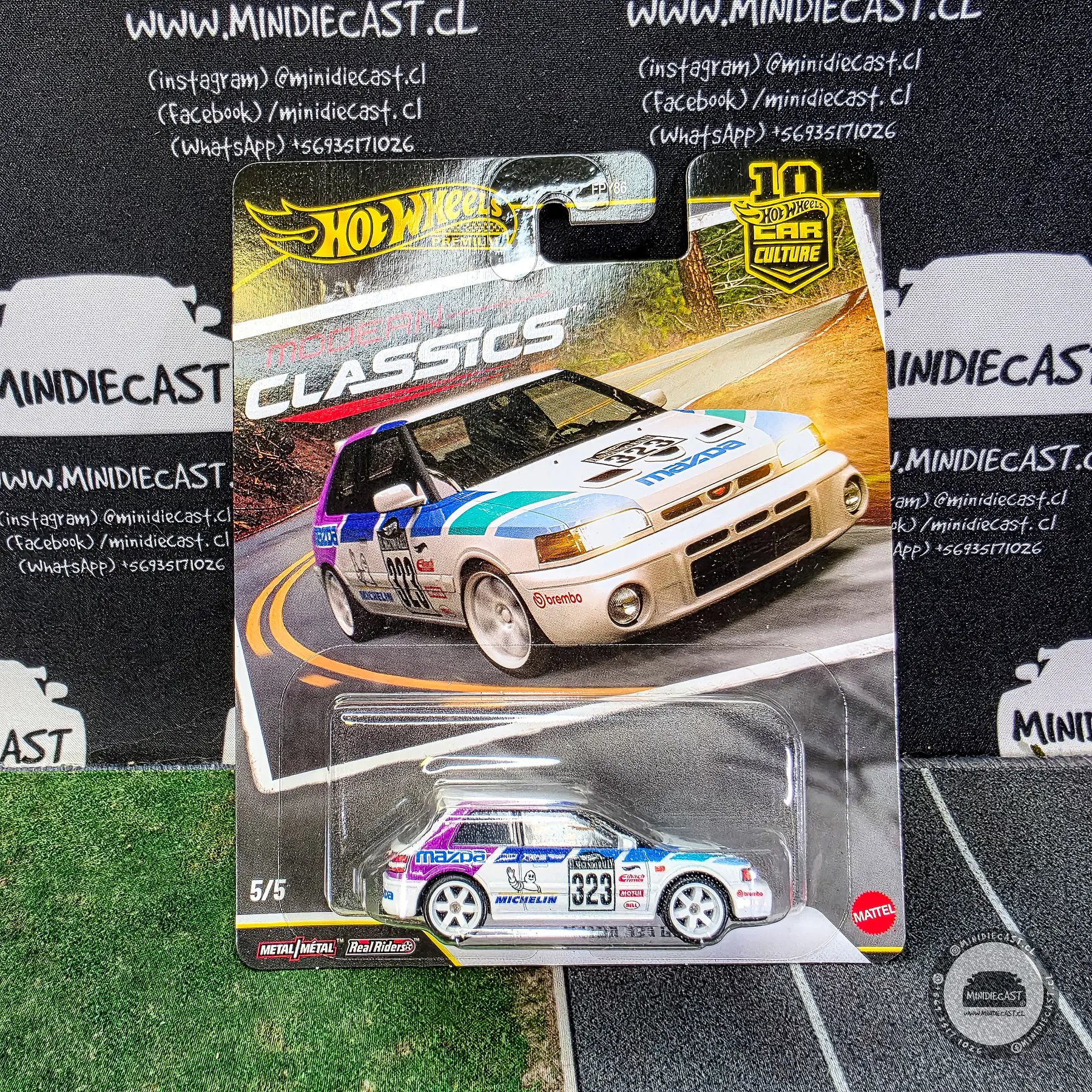 Hot Wheels 1:64 Car Culture 10th Anniversary 2026 S Case – Modern Classics Assortment