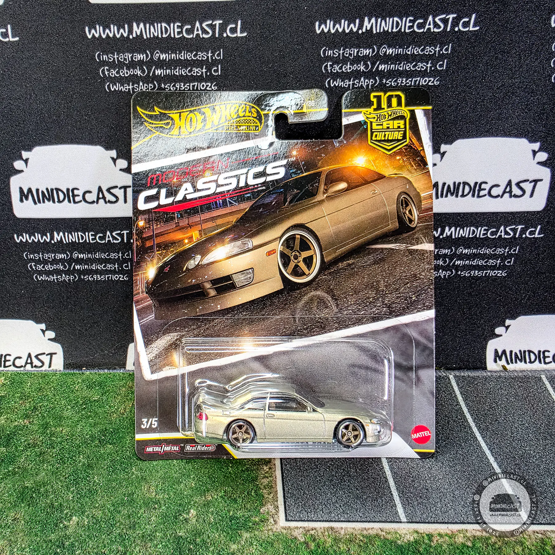 Hot Wheels 1:64 Car Culture 10th Anniversary 2026 S Case – Modern Classics Assortment