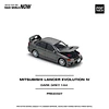 Pop Race 1:64 Mitsubishi Lancer Evolution IV Dark Grey.