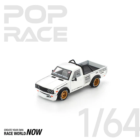 Pop Race 1:64 Pandem Datsun 620 White. 