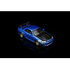 (PREVENTA) Motorhelix 1:64 Nissan Skyline GT-R (R34) Custom Edition - Wangan Blue Custom with GT Aero Kit