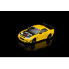 (PREVENTA) Motorhelix 1:64 Nissan Skyline GT-R (R34) Custom Edition - Lightning Yellow Custom with GT Aero Kit