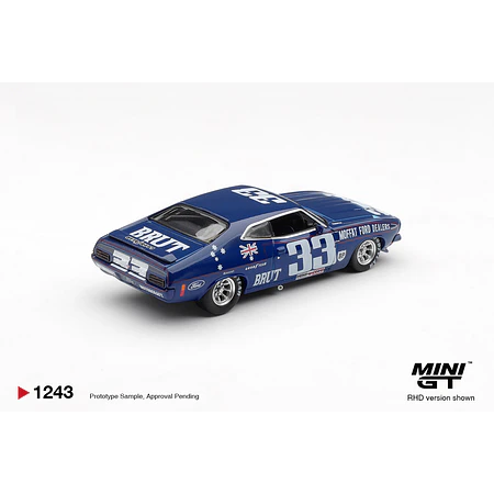 (PREVENTA) Mini GT 1:64 Ford XB Falcon GT- #33 1974 Bathurst 1000 – Australia Exclusive