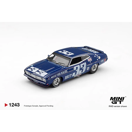 (PREVENTA) Mini GT 1:64 Ford XB Falcon GT- #33 1974 Bathurst 1000 – Australia Exclusive